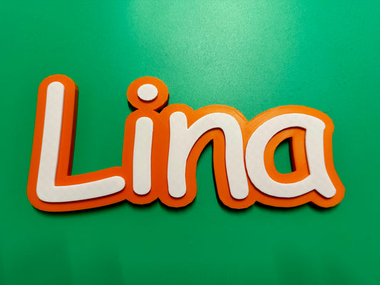 Namensschild personalisiert