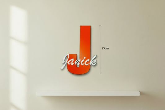 Personalisiertes Namensschild