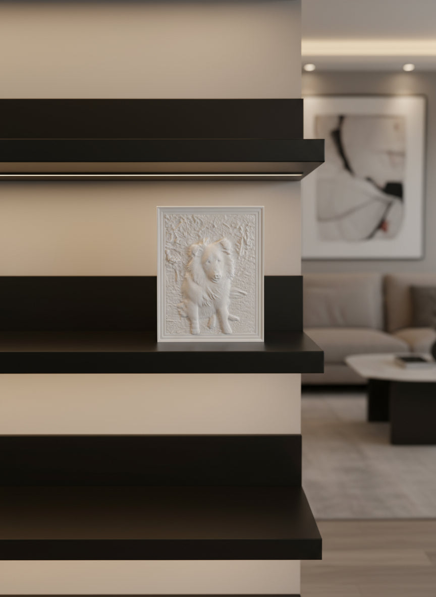 Dein Bild als 3D-Relief – greifbare Erinnerung mit Charakter